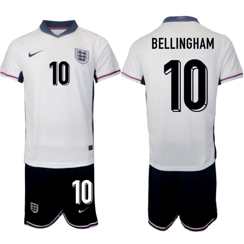Men 2024-2025 Season England home white #10 Soccer Jerseys->england jersey->Soccer Country Jersey